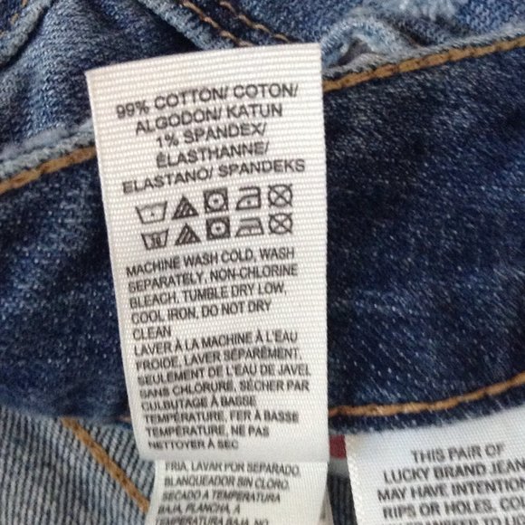 Lucky Brand Leyla Skinny Jeans, Distressed, Medium Wash, Sz 10/30 - Picture 15 of 16